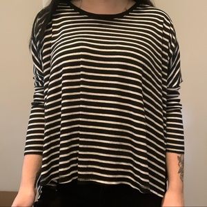 Black & White Striped Tee